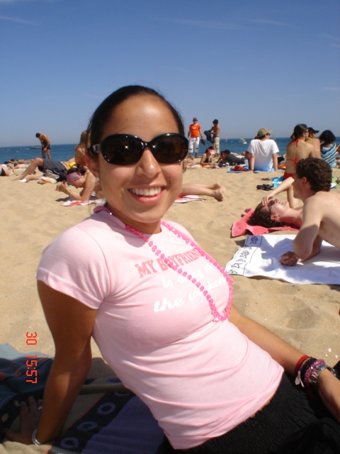 Primer dia en la playa, Platja Nova Icaria (104)